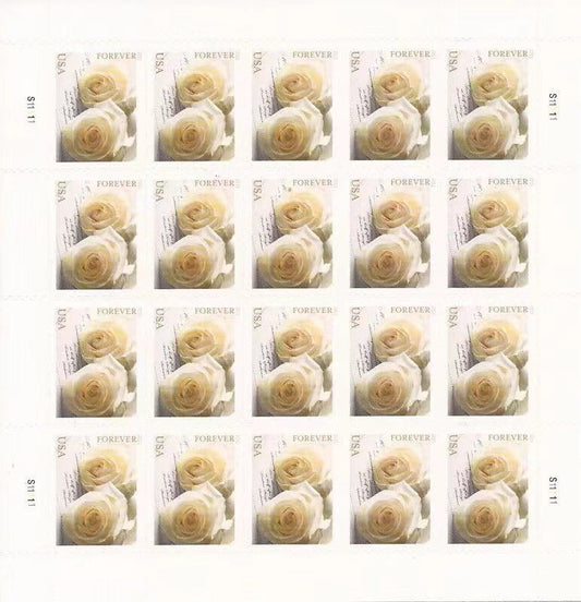 2011 Wedding Rose Forever First Class Postage Stamps