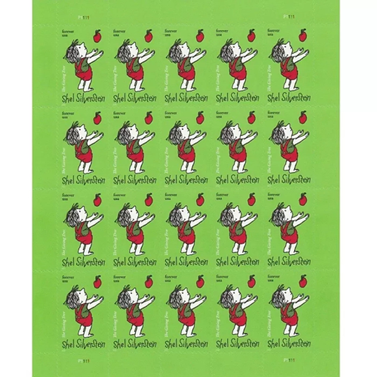 Shel Silverstein USPS Forever Postage Stamps